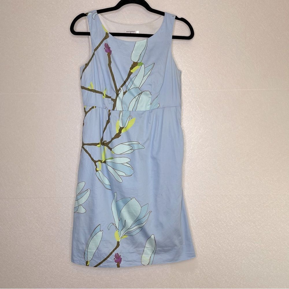 Marimekko for Anthropologie Blooming Branches Cotton Dress 4